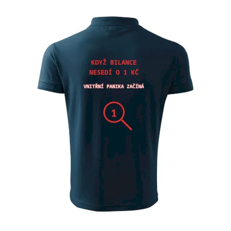 Bilance nesedí o 1 Kč