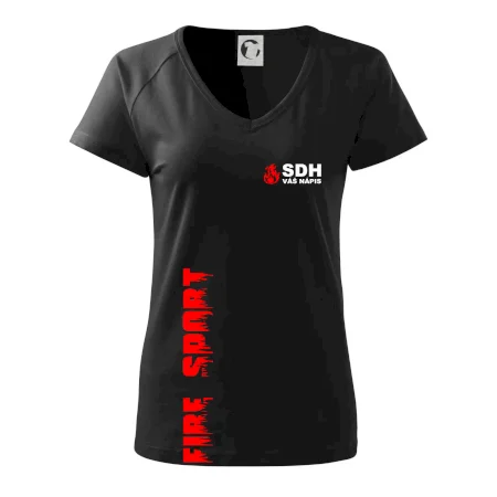SDH nápis (oheň, firesport, název sboru - vlastní nápis)