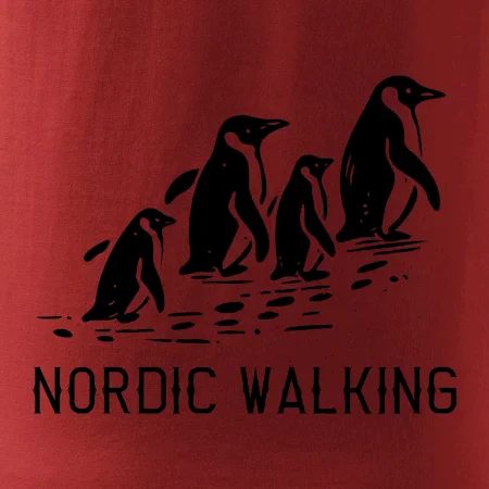 Nordic walking tučňáci - vintage