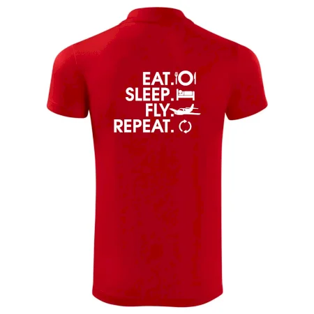 Eat sleep fly repeat