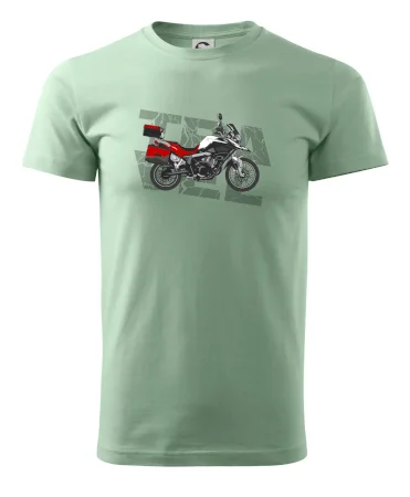 Cestovní enduro červená