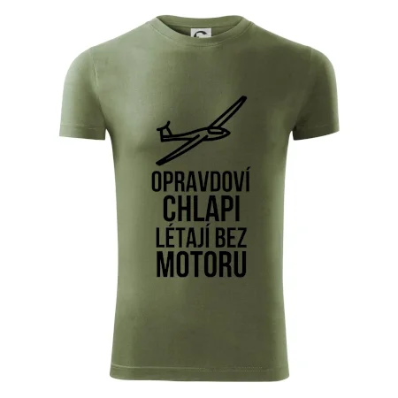 Opravdovi chlapi létají bez motoru
