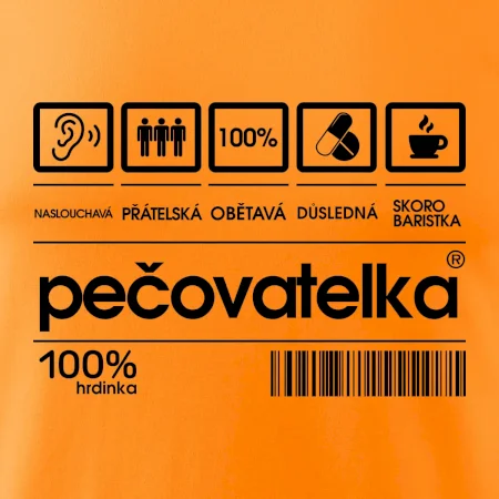 Čárový kód - pečovatelka
