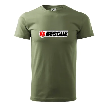 Záchranář rescue kříž červený