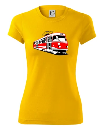 Tramvaj T3R barevná