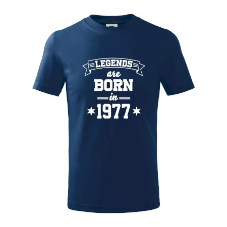 Legends are born in 1977