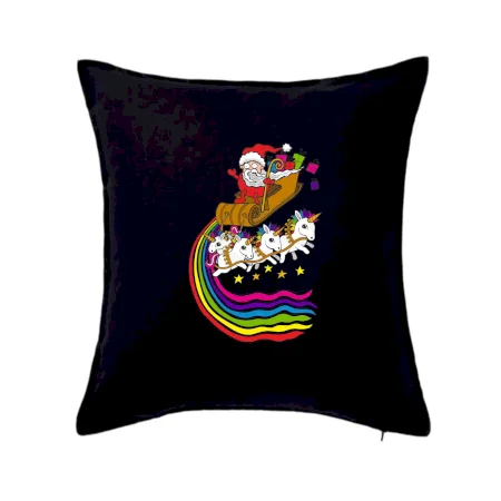 Santa a jednorožci (Pecka design)