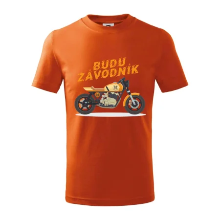 Budu závodník  žlutý cafe racer