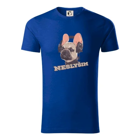 Francouzský buldoček neslyším