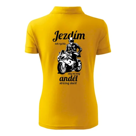 Silniční motorka - jezdím tak rychle, aby mi můj anděl strážný stačil