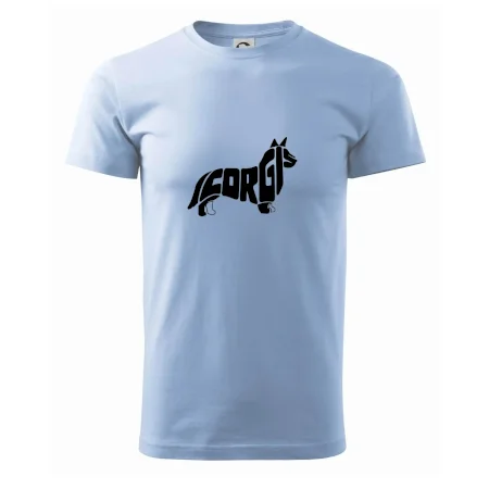 Corgi - nápis v těle