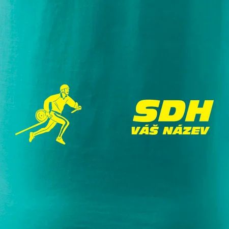 Hasičský sport SDH + váš název ŽLUTÁ