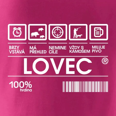 Čárový kód Lovec