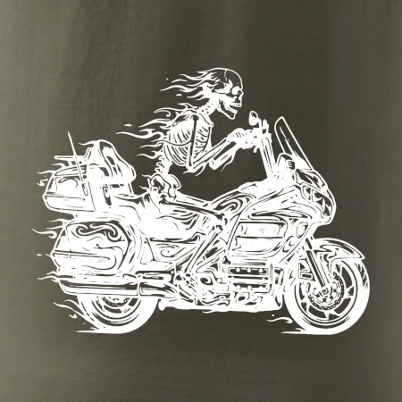 Cestovní motorka kostra
