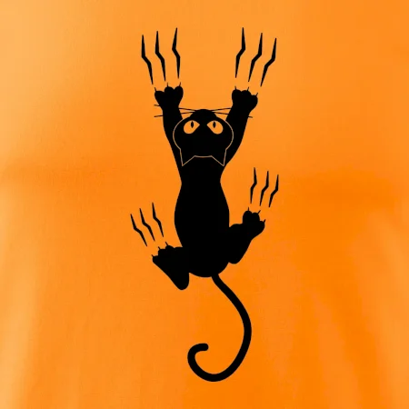 Kočka visící