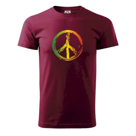 Peace symbol paint