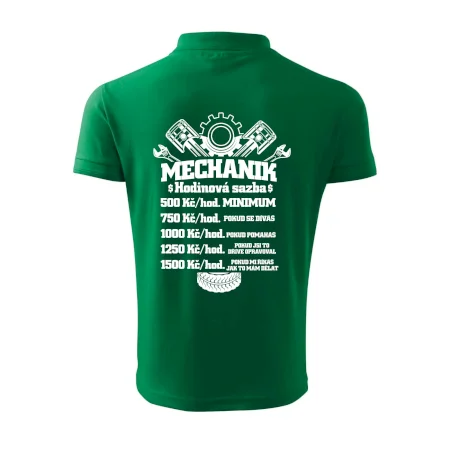 Mechanik - hodinová sazba