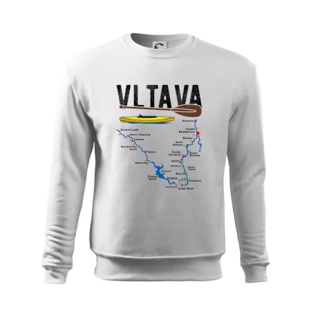 Mapa řeky Vltavy
