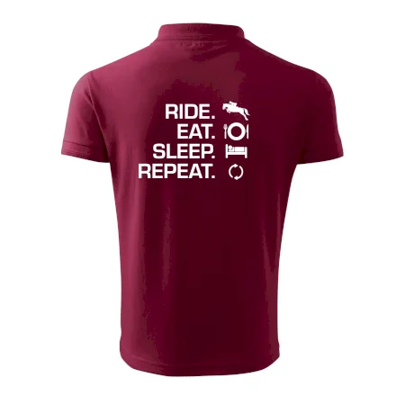 Ride Eat Sleep Repeat koně