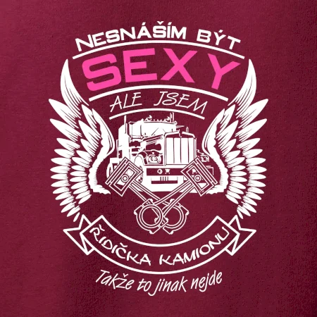 Nesnáším být sexy - kamioňák ( řidička kamionu )