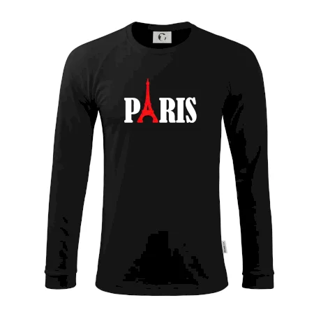 Paris nápis Eiffelova věž