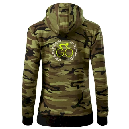 GO cyklista (fluo potisk)