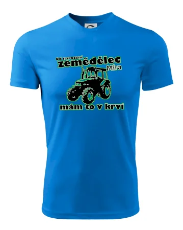 Od narození zemědělec, mám to v krvi