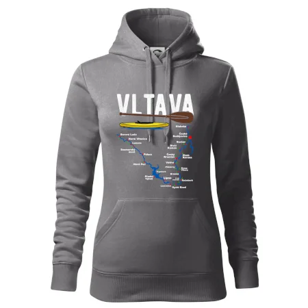 Mapa řeky Vltavy