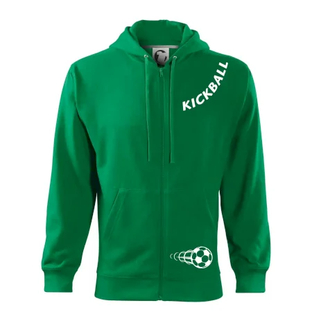 Kickball nápis šikmo