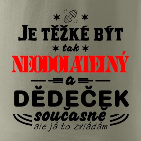 Je těžké být neodolatelný dědeček