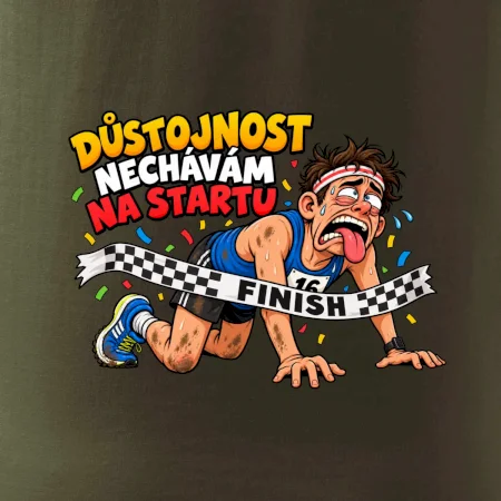 Běžec důstojnost nechávám na startu
