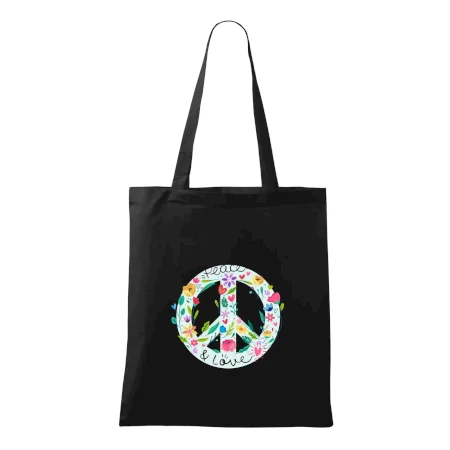 Peace and love symbol