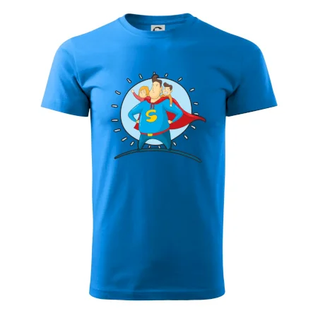 Táta superman - holka a kluk