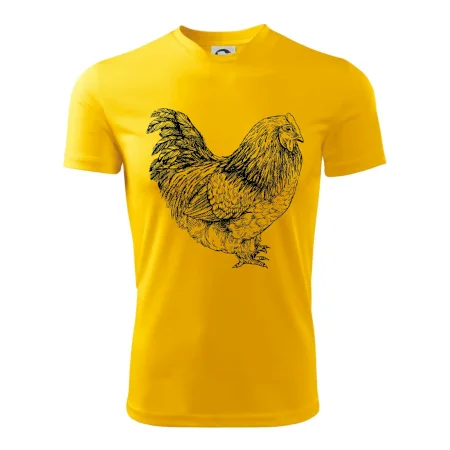 Slepice černobílá