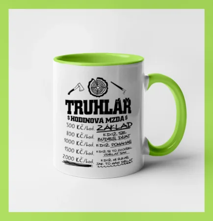 Hodinová mzda truhlář
