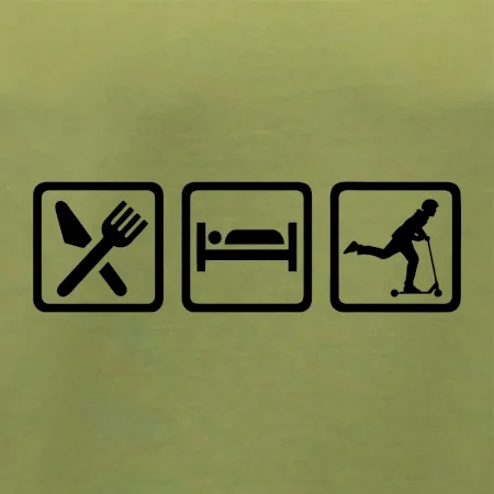 Eat sleep koloběh - koloběžka