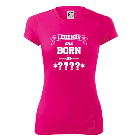 Legends are born in vlastní ročník