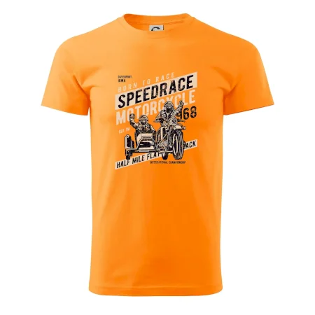 Speedrace motrcycle half mile