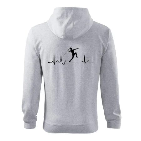 EKG hod oštěpem muž