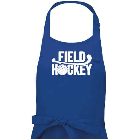 Field hockey míček a nápis