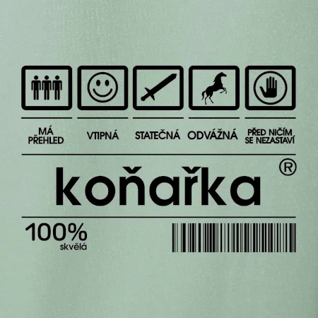 Čárový kód - Koňařka