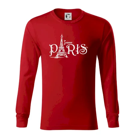 Paris nápis Eiffelovka rovný
