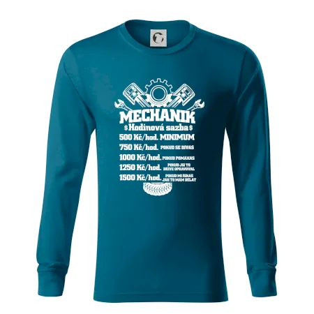 Mechanik - hodinová sazba