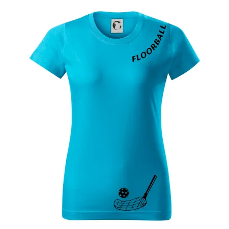 Floorball nápis šikmo