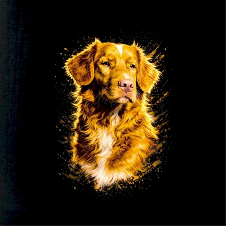 Obrázek polotón  Kanadský retrívr (Nova Scotia Duck Tolling Retriever)