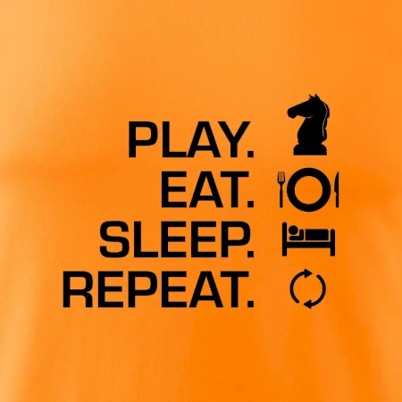 Eat sleep play - šachy