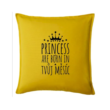 Princesses are born in (vlastní nápis měsíc narození)