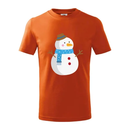 Sněhulák se šálou