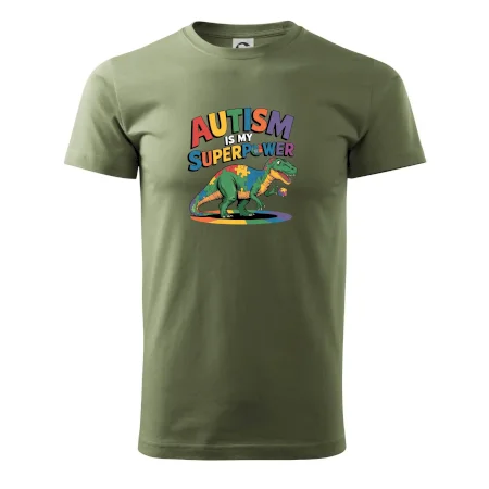 Stojící Rex Autism is my superpower
