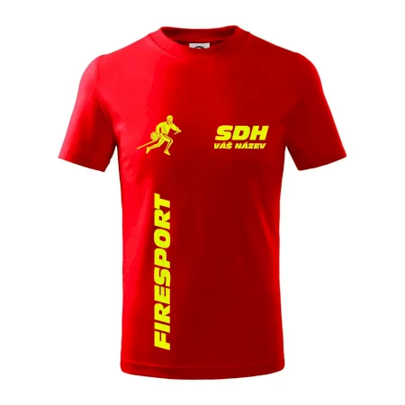 Hasičský sport SDH + váš název FLUO